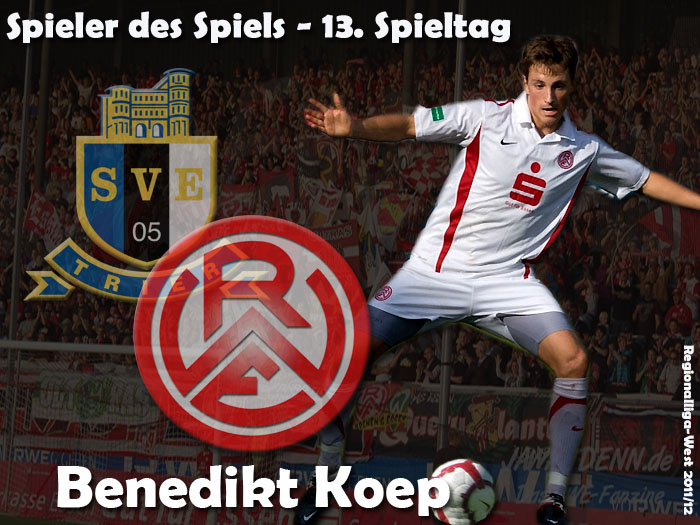 Spieler des Spiels 13. Spieltag - Benedikt Koep