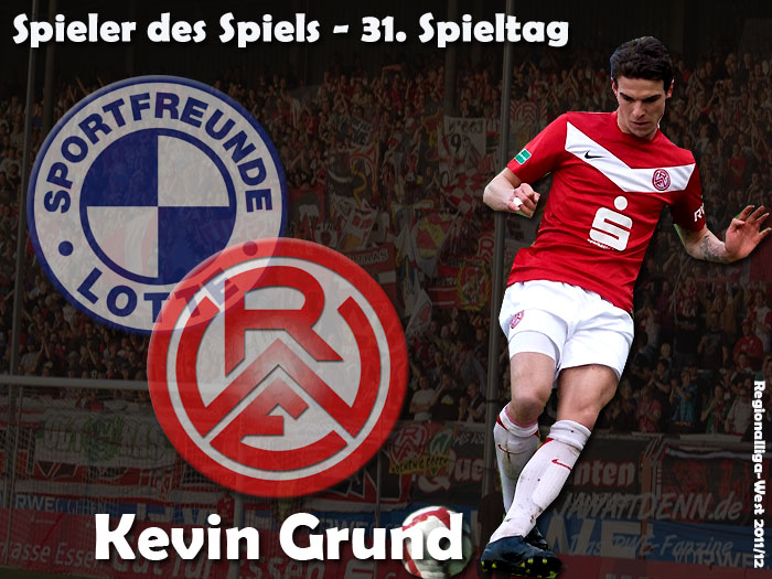 Spieler des Spiels 31. Spieltag - Kevin Grund