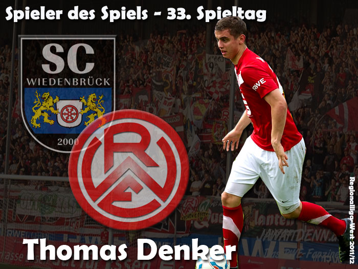 Spieler des Spiels 33. Spieltag - Thomas Denker