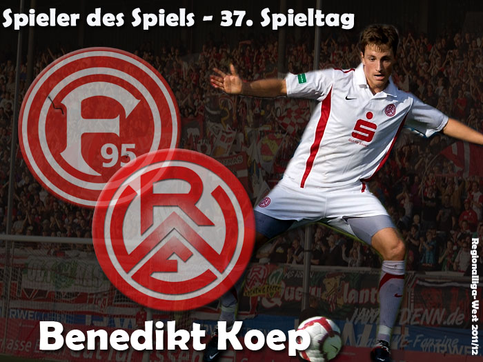 Spieler des Spiels 37. Spieltag - Benedikt Koep