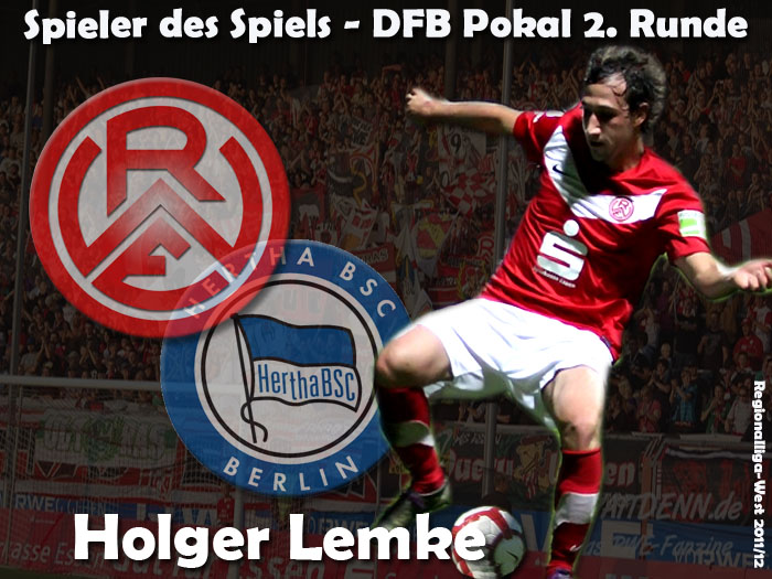 Spieler des Spiels 2. DFB Hauptrunde - Holger Lemke