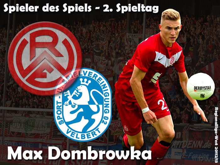 Spieler des Spiels 2. Spieltag - Max Dombrowka
