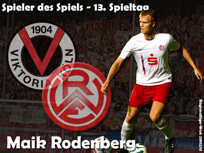 Spieler des Spiels 13. Spieltag - Maik Rodenberg