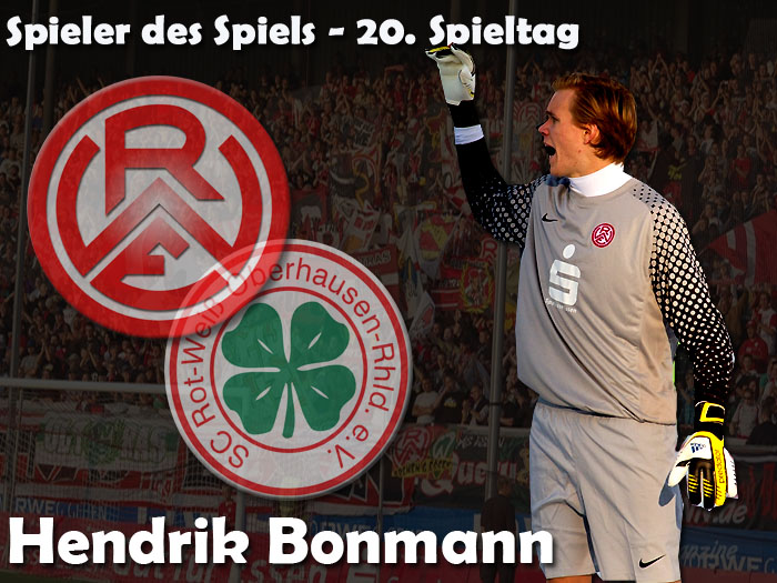 Spieler des Spiels 20. Spieltag - Hendrik Bonmann