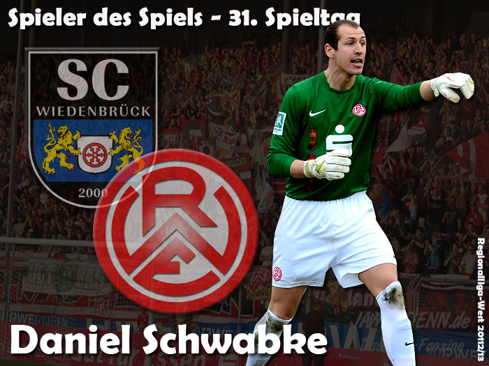 Spieler des Spiels 31. Spieltag - Daniel Schwabke