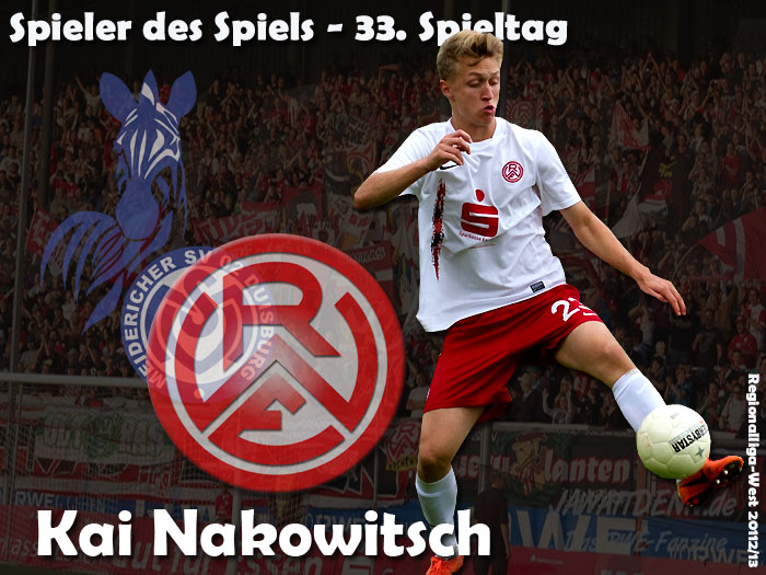 Spieler des Spiels 33. Spieltag - Kai Nakowitsch