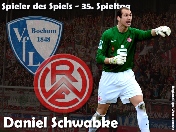 Spieler des Spiels 35. Spieltag - Daniel Schwabke