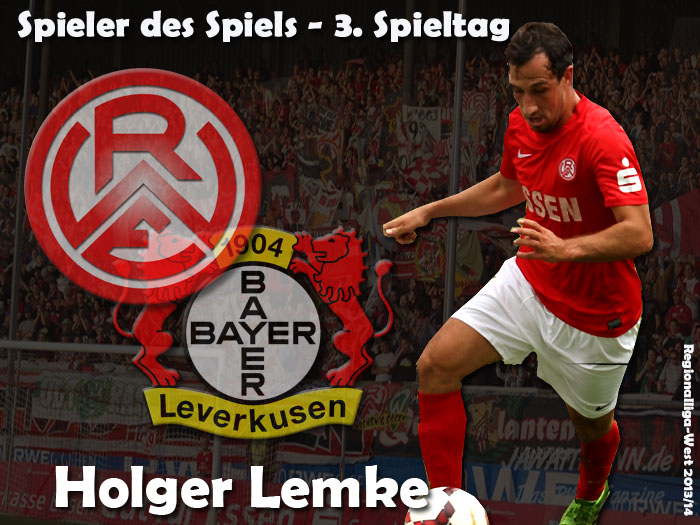 Spieler des Spiels 3. Spieltag - Holger Lemke