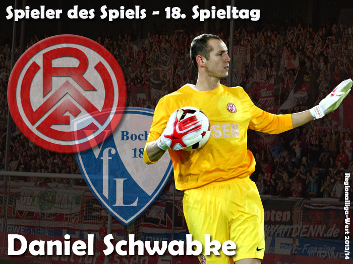 Spieler des Spiels 18. Spieltag - Daniel Schwabke