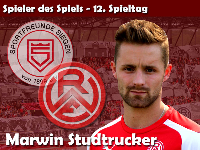 Spieler des Spiels 12. Spieltag - Marwin Studtrucker