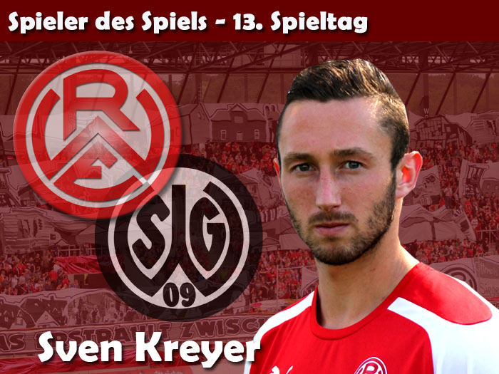 Spieler des Spiels 13. Spieltag - Sven Kreyer