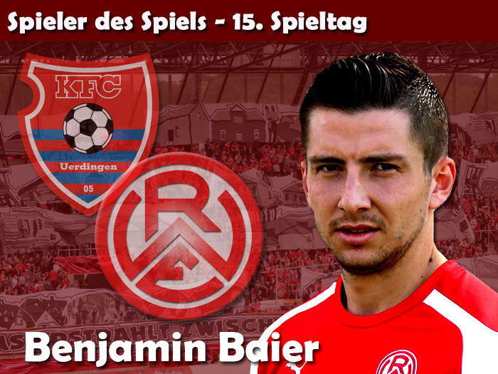 Spieler des Spiels 15. Spieltag - Benjamin Baier