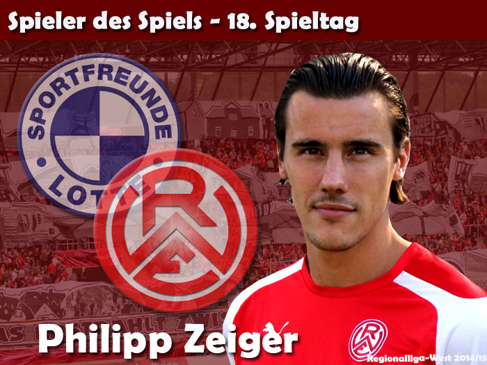 Spieler des Spiels 18. Spieltag - Philipp Zeiger
