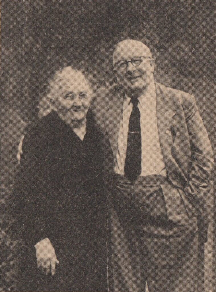 Georg Melches mit Mutter Katharina